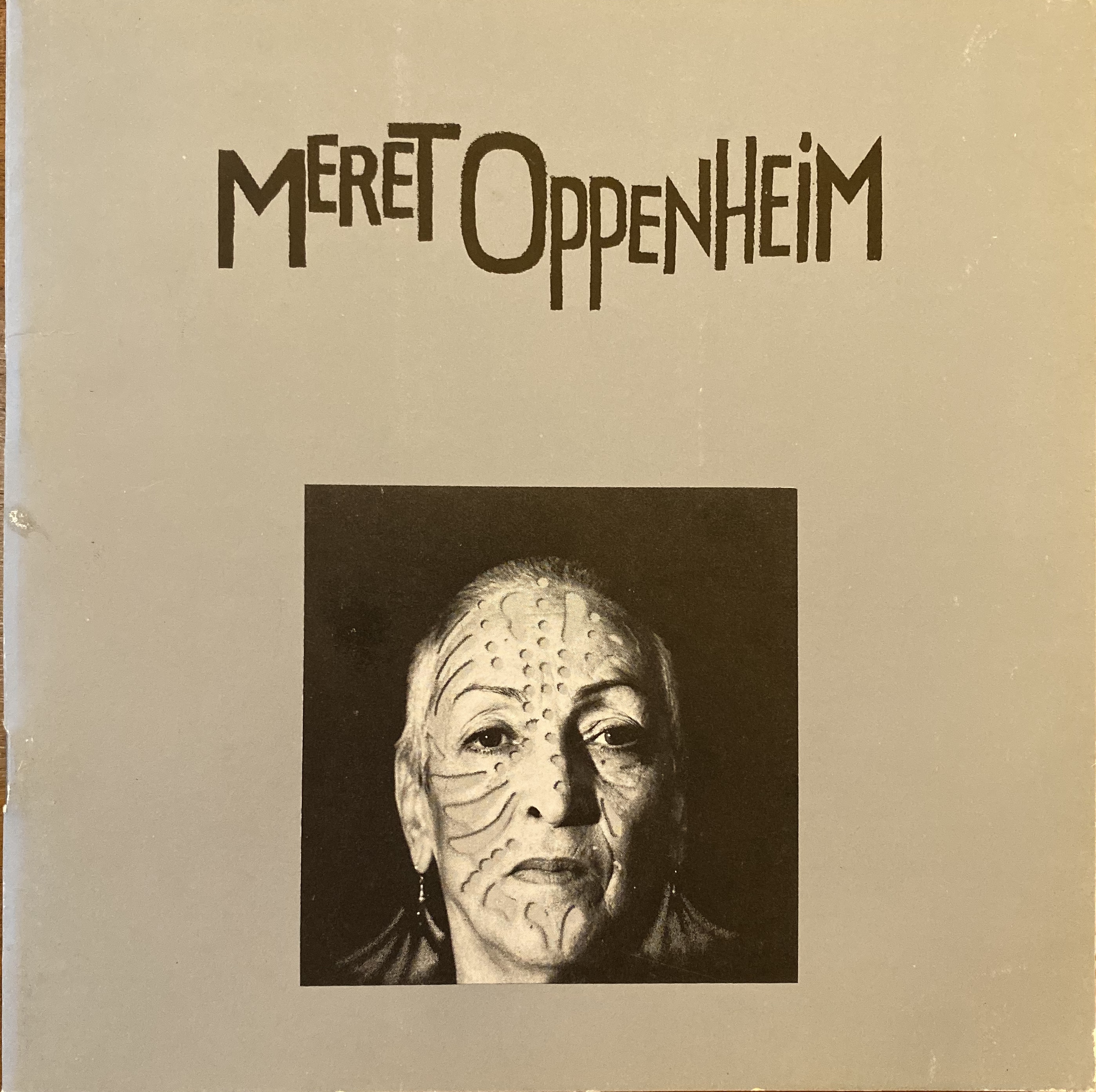 (Meret Oppenheim). Meret Oppenheim. Galerie nächst St